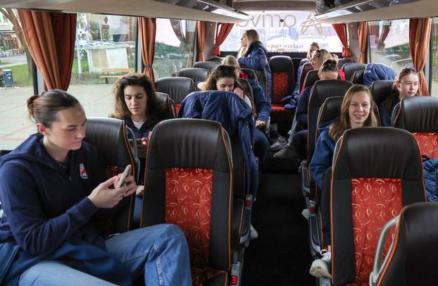 Zagreb: Okupljanje hrvatske &zcaron;enske rukometne reprezentacije uo&ccaron;i Croatia Cupa