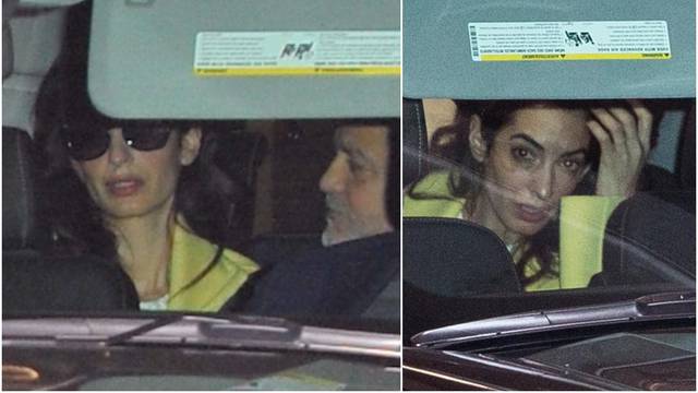George i Amal Clooney viđeni u 'okršaju' u garaži u New Yorku