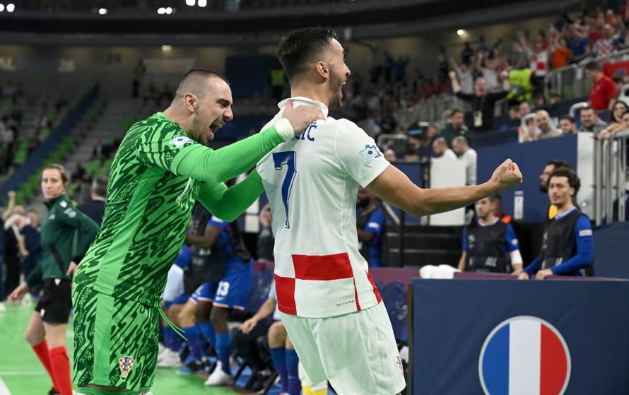Ljubljana: Francuska - Hrvatska u borbi za broncu