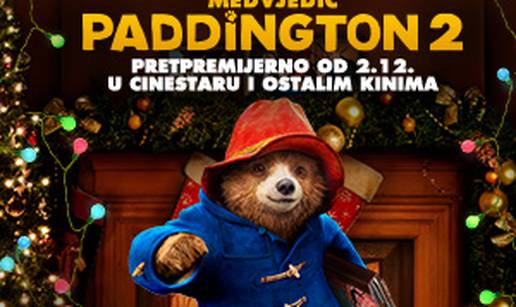 Medvjedić Paddington obasjat će vaše blagdane!