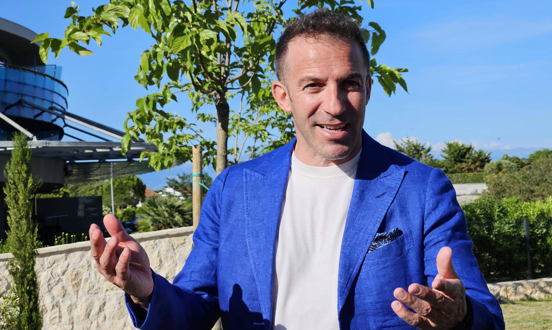 VIDEO Del Piero u Zadru: 'Volim Hrvate i hrvatsku kulturu! Luka? Zbog jedne mu se stvari divim'