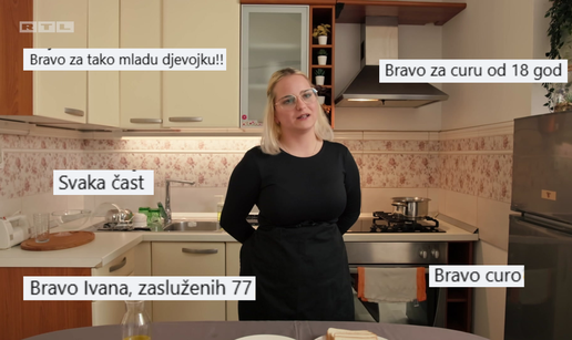 Maturantica Ivana (18) jelima iznenadila goste i gledatelje: 'Bravo za tako mladu djevojku'