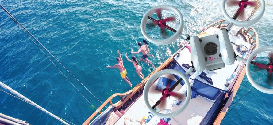 Dubrovnik stigao u Barcelonu video pozivom preko drona