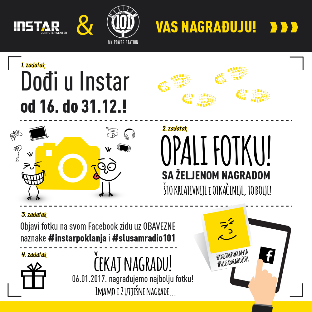 Nagradna igra - Opali fotku u Instaru!