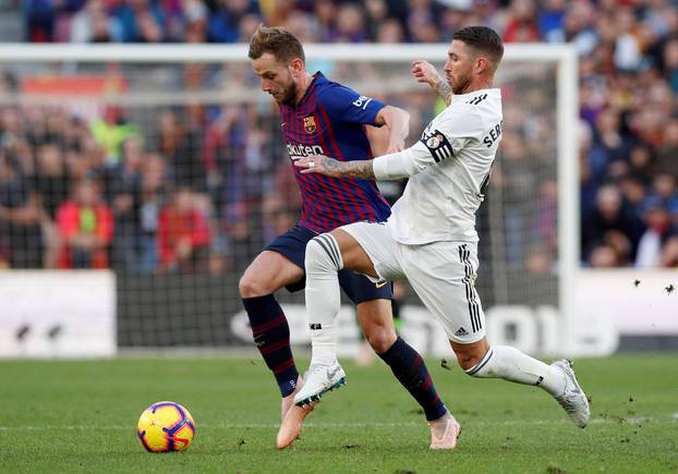 FILE PHOTO: La Liga Santander - FC Barcelona v Real Madrid