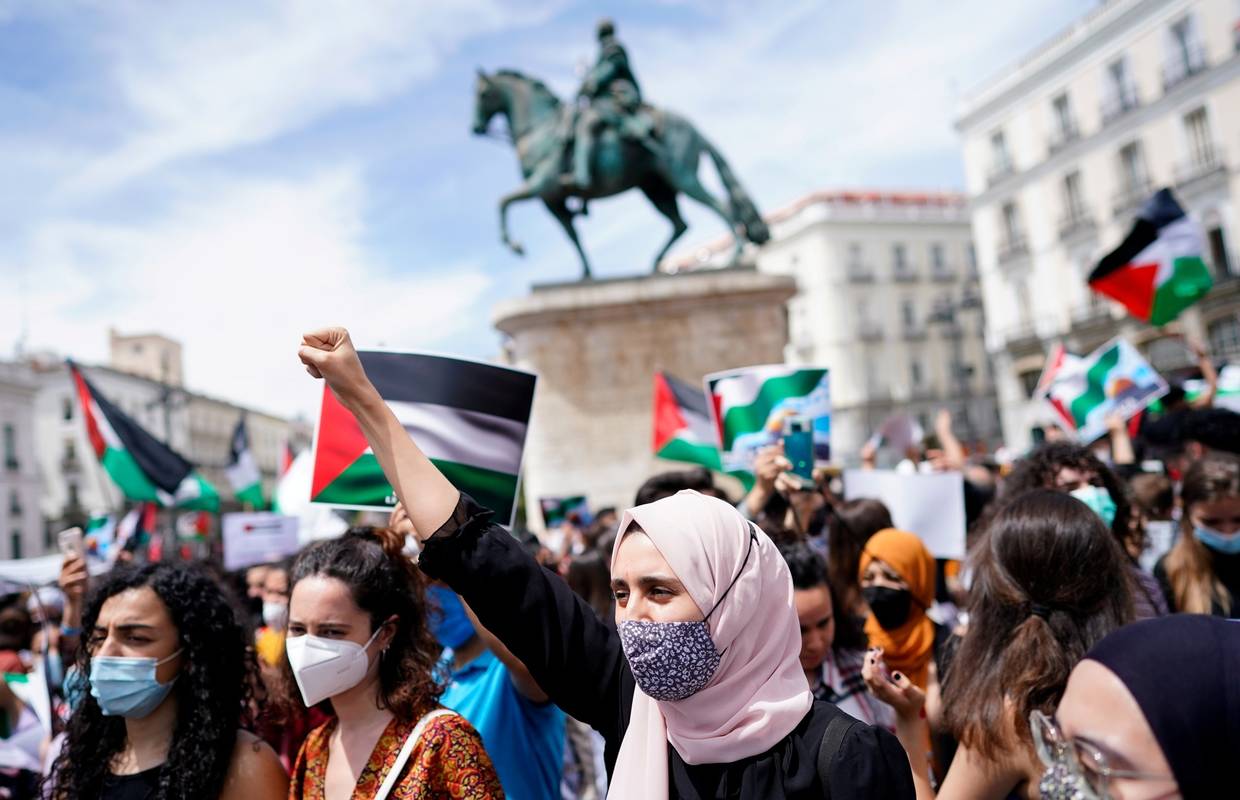 Masovni prosvjedi u Madridu i Bejrutu zbog izraelskih napada na Gazu: Ovo je genocid, ne rat
