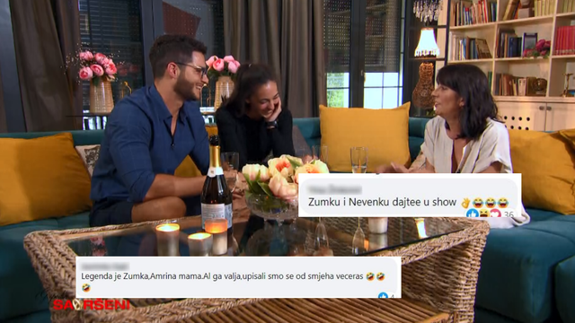 Publiku 'Savršenog' nasmijala do suza Amrina mama: Zumka je legenda, Zumku dajte u show