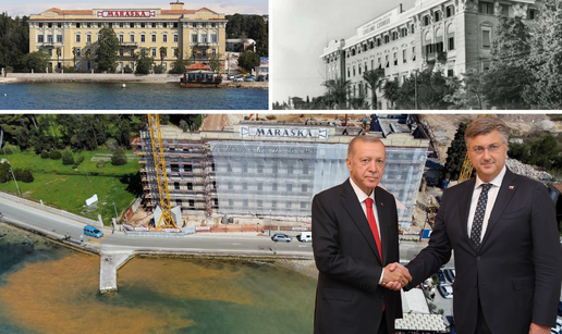 Zgradu 'Maraske' oteli su 1945. Talijanima, a Erdoganovi ljudi grade hotel i stanove bogataša