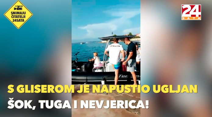 Kakva ljudina: Raketa je prije odlaska dijelio autograme djeci