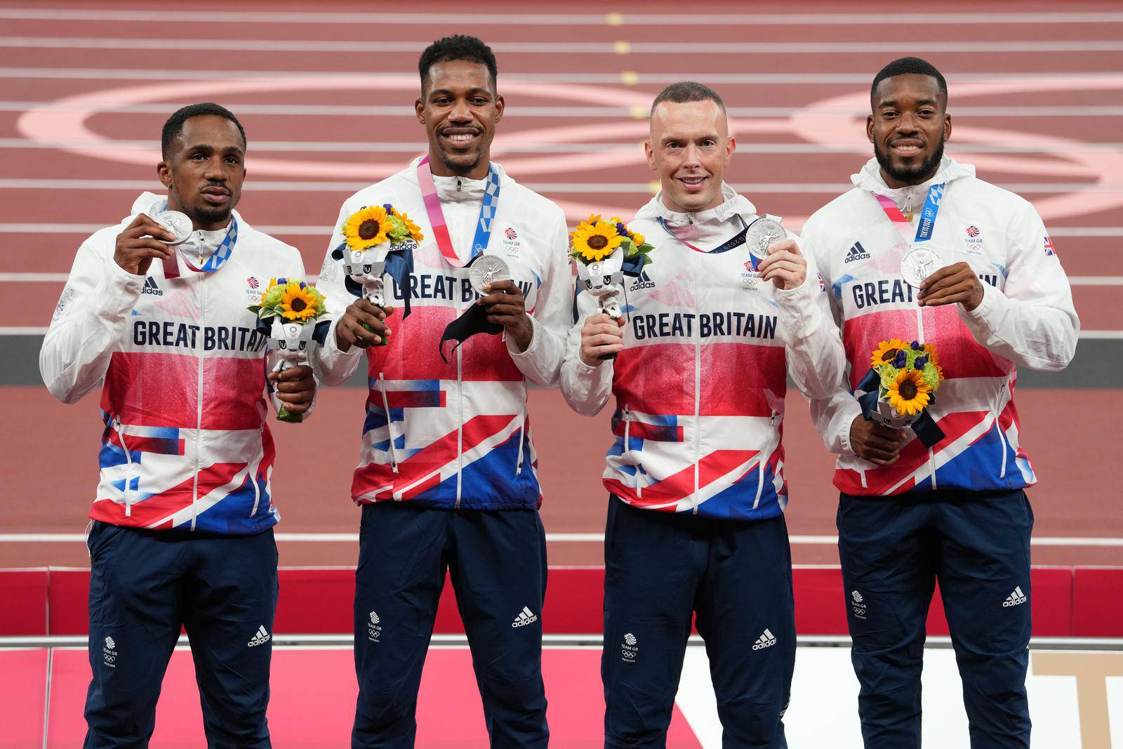 Great Britain Men's 4x100m Relay Team file photo