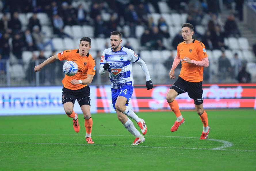 Osijek: Utakmica NK Osijek i HNK Šibenik u 19. kolu Prve HNL