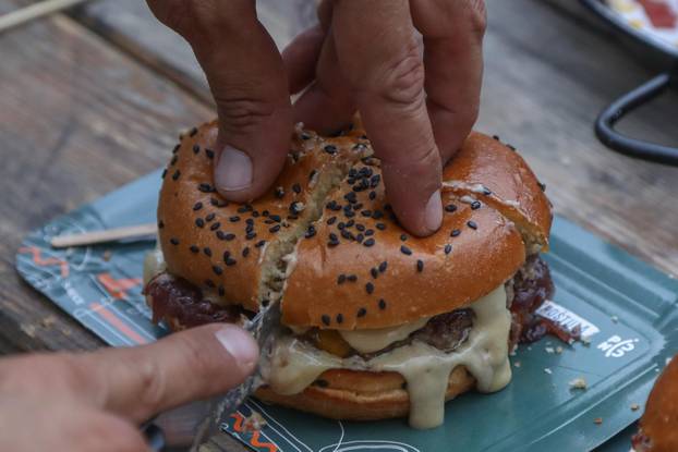 Zagreb: Burger festival otvoren na Trgu dr. Franje Tuđmana