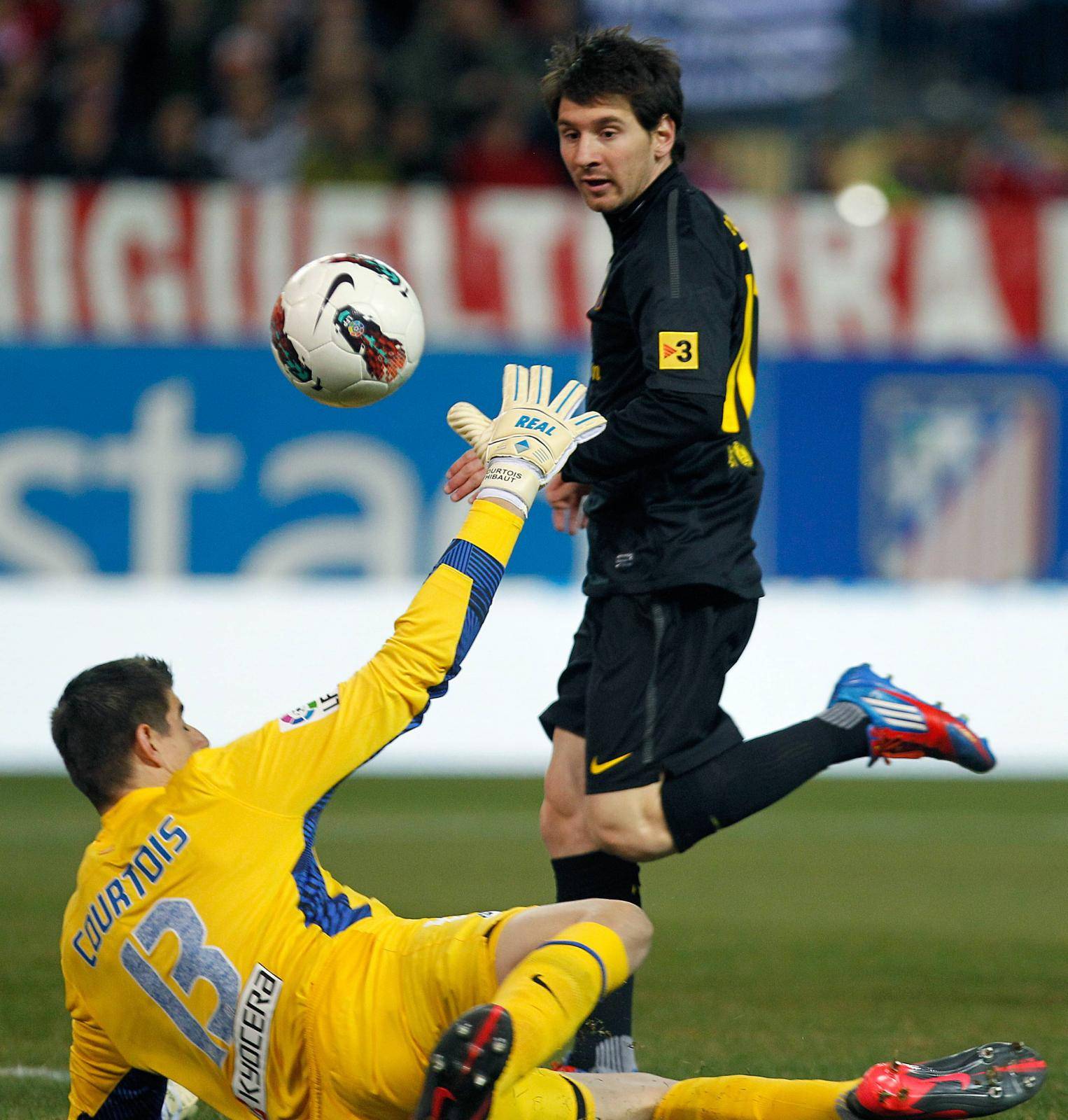 ESP, LA 2011/2012, ATLETICO DE MADRID vs FC BARCELONA