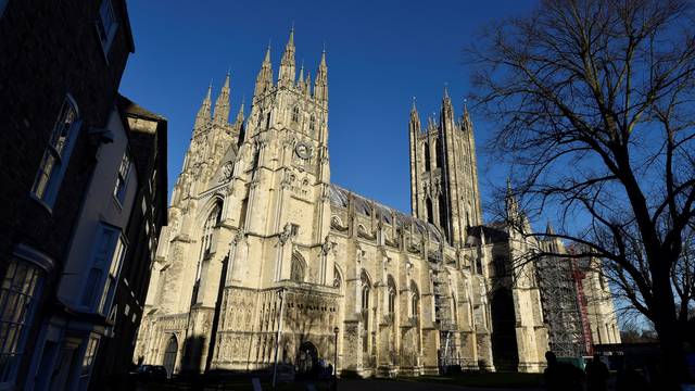 FILE PHOTO: Canterbury Cathedral is seen in Canterbury