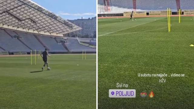 VIDEO Hoće li Perišić zaigrati protiv Lokomotive? Porukom izazvao delirij među navijačima