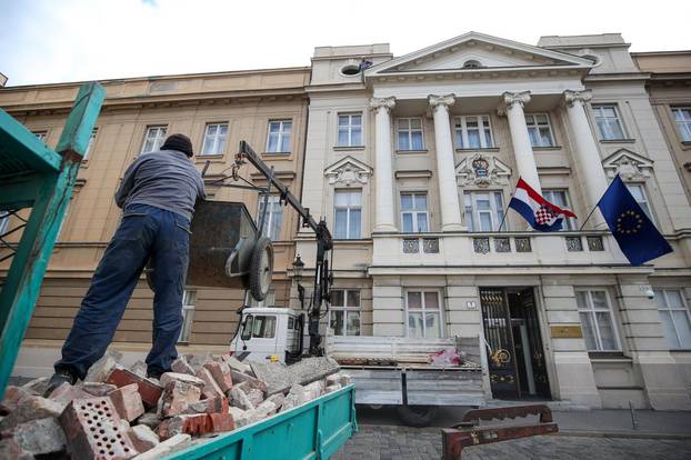 Zagreb: Sanacija zgrade Hrvatskog sabora