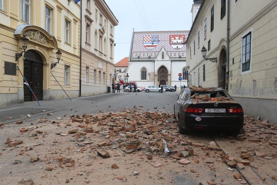 Zagreb je podrhtavao i u noći, Slovenija nam poslala pomoć