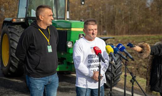 VIDEO Nastavljaju se prosvjedi svinjogojaca: 'Vidimo gdje ova politika vodi, to nije dobro!'