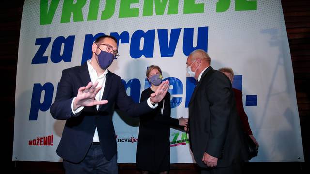 Izborni stožer kandidata za gradonačelnika Zagreba Tomislava Tomasevica