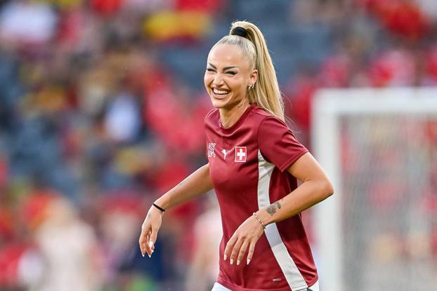 SUI, Spanien - Schweiz, Frauen-Fussball, Uefa Womens Euro 2025, Viertelfinale, 18.07.2025