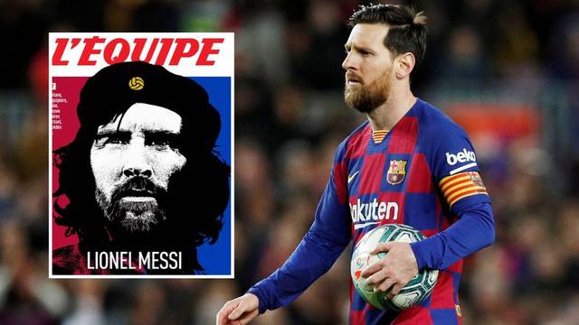 L'Equipe prikazao Messija na naslovnici kao Che Guevaru...