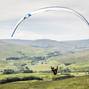 Paragliding in the Yorkshire Dales National Park