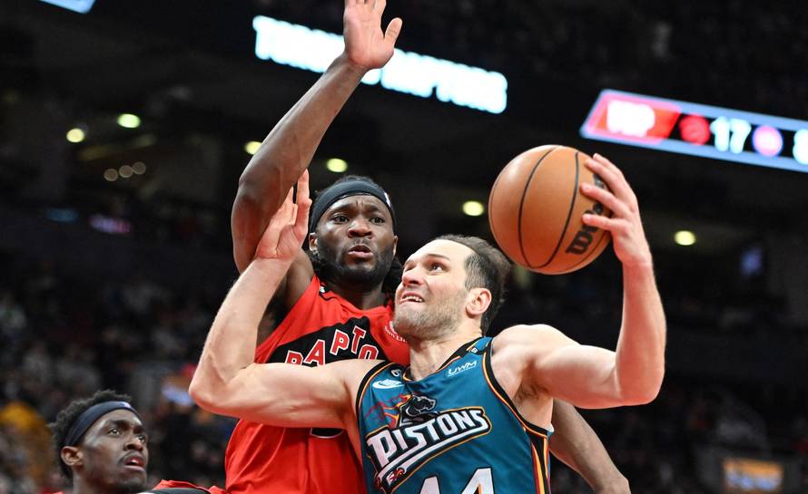 NBA: Detroit Pistons at Toronto Raptors