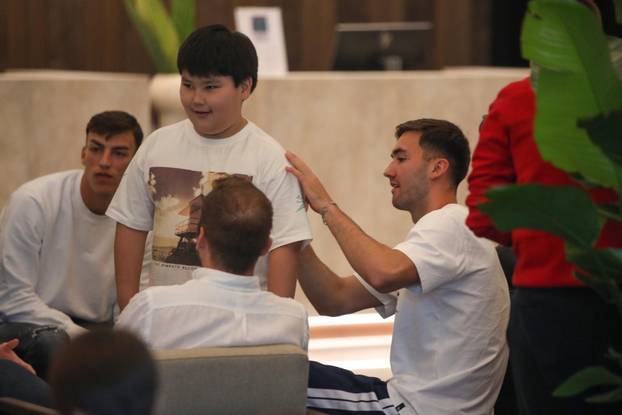 Zagreb: Dio hrvatske reprezentacije okupio se u hotelu Sheraton