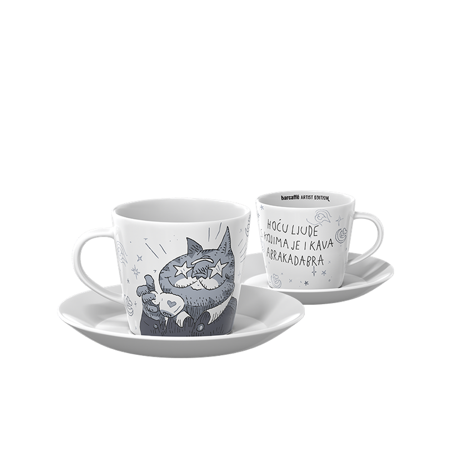 Sandro i Lunar predstavljaju tri nove umjetničke šalice za Barcaffè