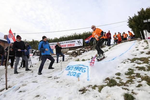 24SATA Zabok: Organizirano je natjecanje u skijaškim skokovima "Turneja 4 brega"