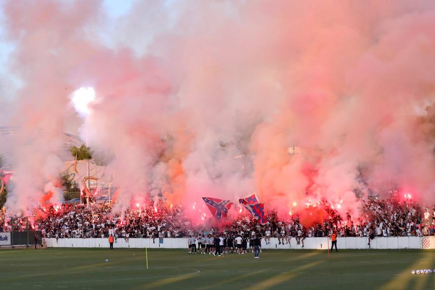 torcida došla dati podršku hajduku