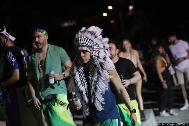 Ljubitelji tehno glazbe dolaze na treću i zadnju noć Ultra Europe festivala 2025.
