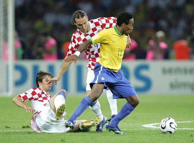 Berlin: Svjetsko nogometno prvenstvo 2006., prvo kolo skupine F, Hrvatska - Brazil, 13.06.2006. 
