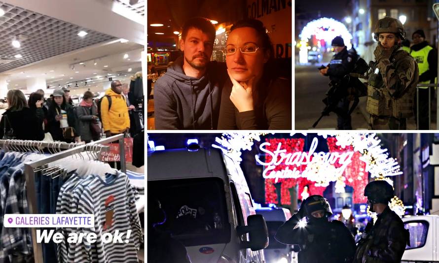 "Sklonili smo se u kafić i rekli su da nema izlaza do daljnjeg"
