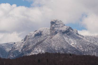 Pogled s planine Klek