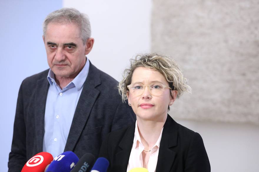 Zagreb: Ivana kekin i Damir Bakić o ostavci Vanje Marušić