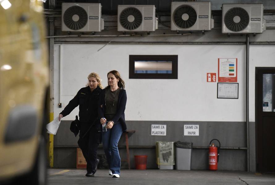 Zagreb: Dovođenje uhićenih u prostorije USKOK-a