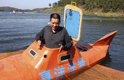 Kinez izgradio podmornicu jer je htio vidjeti podvodni svijet