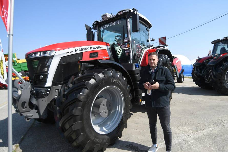 Na sajmu u Gudovcu izložen traktor vrijedan gotovo 300 tisuća eura 