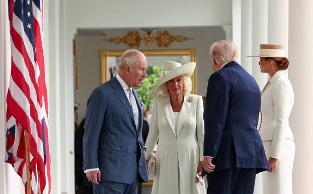 Britain's King Charles and Queen Camilla in the United States for state visit