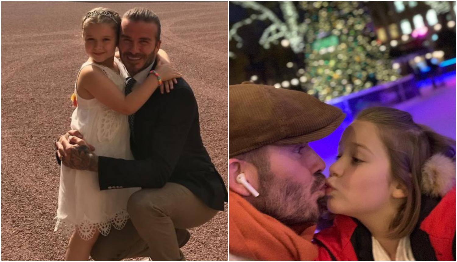 Dobio lavinu uvreda: Beckham ljubi kćerkicu Harper u usta...