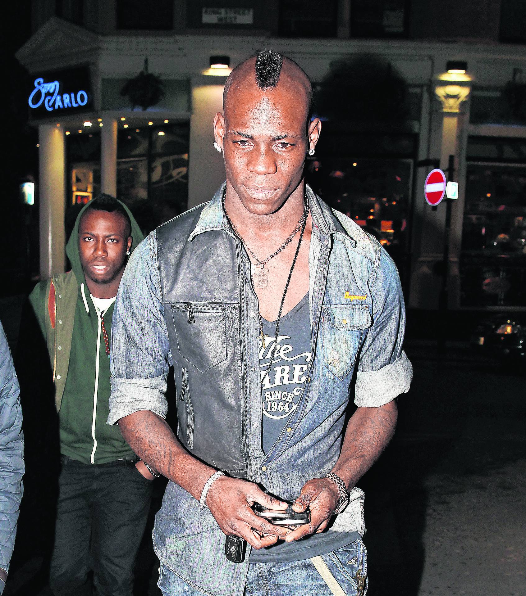 Mario Balotelli Sighting - Manchester