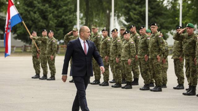 Zagreb: Svečani ispraćaj 41. hrvatskog kontingenta u operaciju potpore miru KFOR na Kosovo