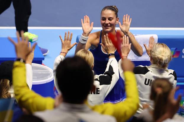 Billie Jean King Cup Finals - Semi Finals - Italy v Ukraine