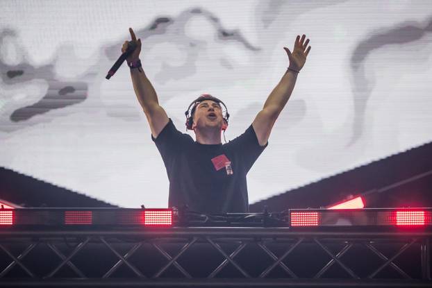 Split - Druga večer Ultra Europe Festivala, DJ Hardvel.