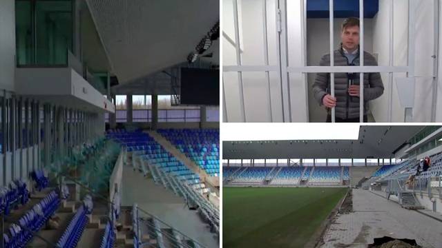 VIDEO Pampas kao Camp Nou i Bernabeu: Najmoderniji stadion u Hrvatskoj imat će i - pritvor!
