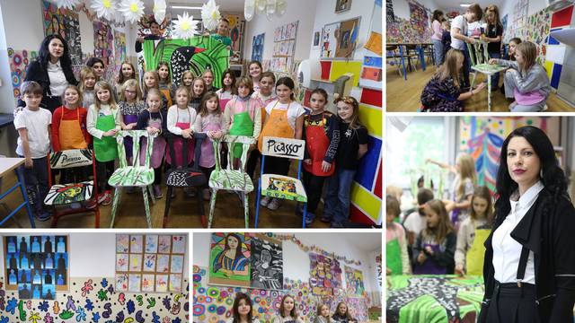 Učenici zagrebačke škole: 'Našu učionicu smo uz pomoć učiteljice pretvorili u pravo remek djelo'