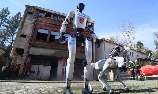 FOTO Vatrogascima &cacute;e u ga&scaron;enju pomagati roboti: 'Oni mogu u&cacute;i tamo gdje je ljudima opasno'