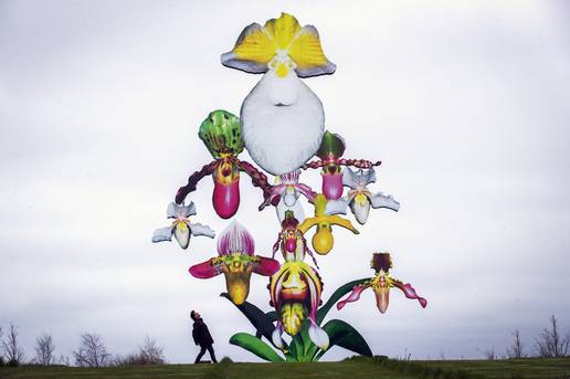 Predivna cvjetna skulptura uoči Uskrsa postavljena u Engleskoj