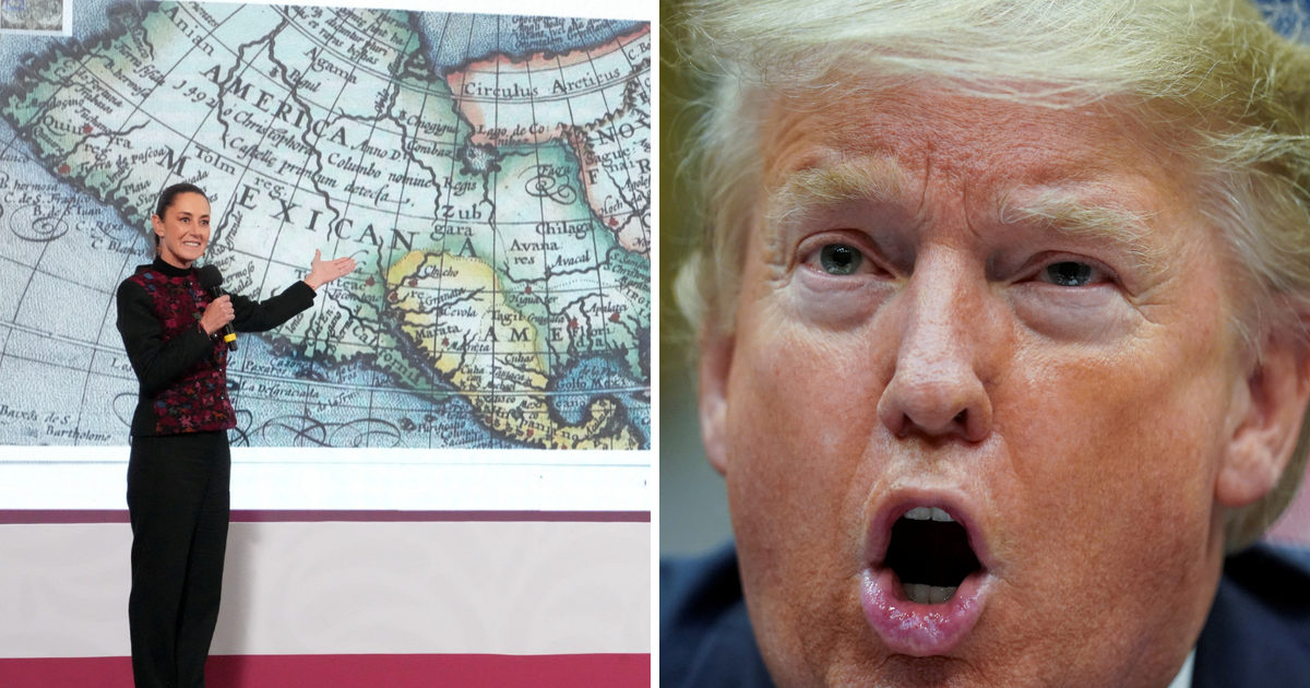 Trump would rename the bay, and the president of Mexico says: ‘Mexican America sounds nice too!’